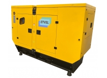 Дизельный генератор ETVEL ED-110YD в кожухе с АВР